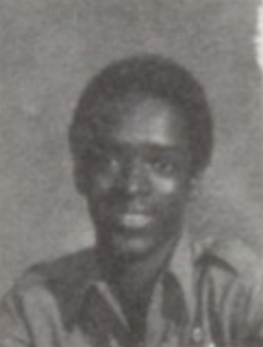 Anthony Hughes in his 1977 Wisconsin School for the Deaf yearbook portrait