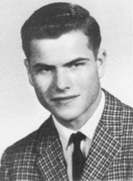 Dennis Rader in his 1963 Wichita Heights High School senior yearbook portrait