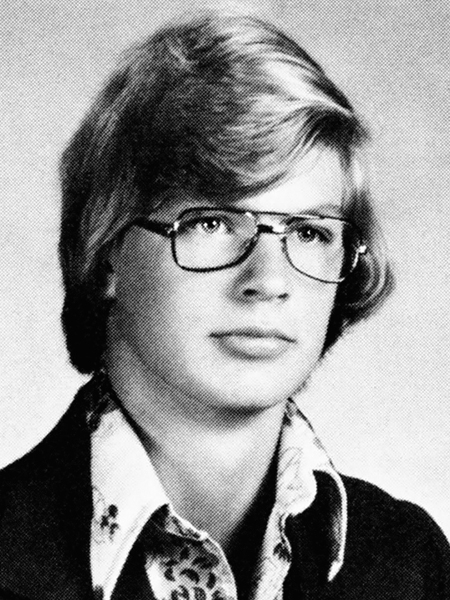 Jeffrey Dahmer in his 1978 Revere High School senior yearbook portrait